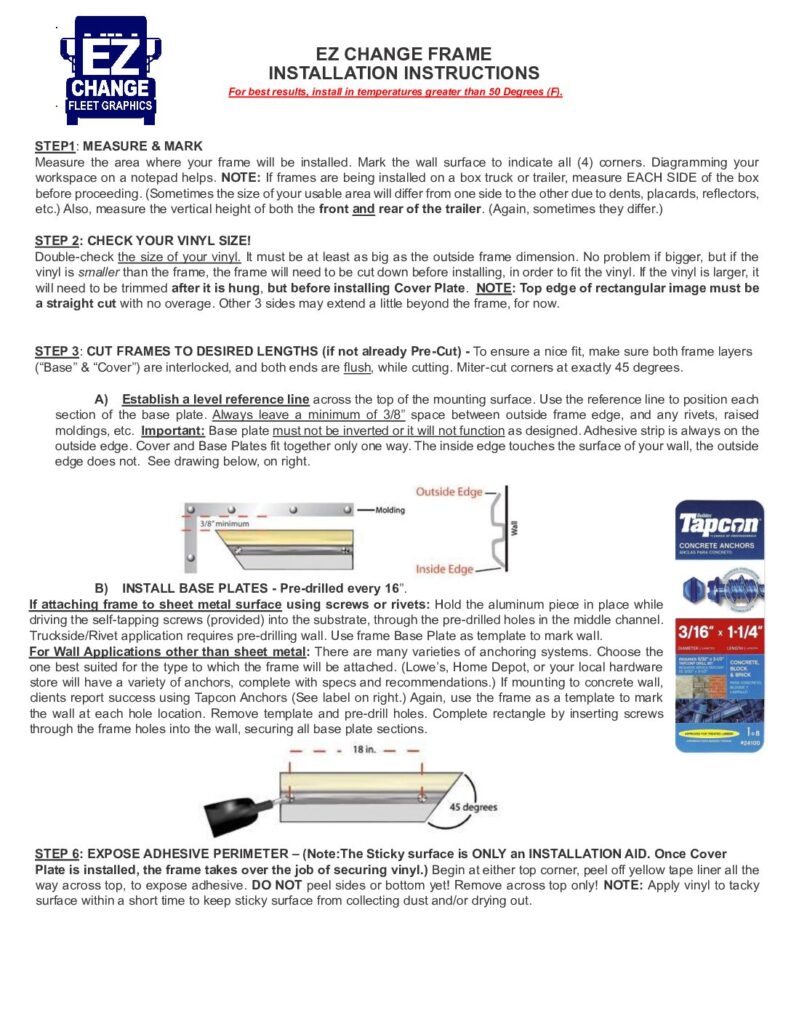 thumbnail of MEDIA FRAME-INSTALLATION-INSTRUCTIONS